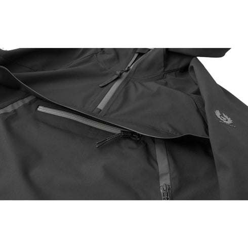 Belstaff Airside Half Zip Pullover Black Jacket